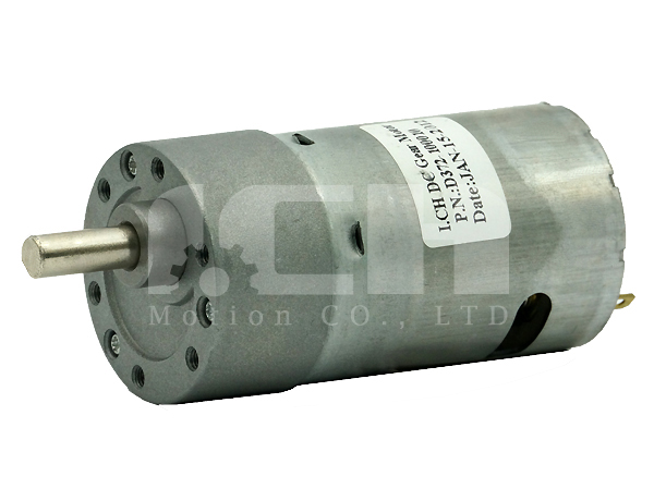 Motor de engrenagem CC de 37 mm