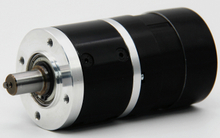 Motor de engrenagem CC sem escova redonda de 57 mm