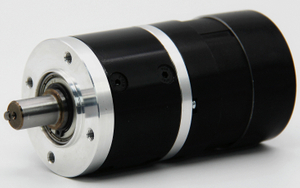 Motor de engrenagem CC sem escova redonda de 57 mm