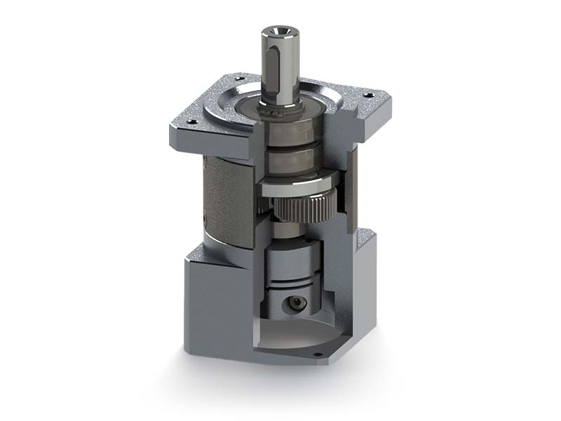 Caixa de engrenagens de precisão