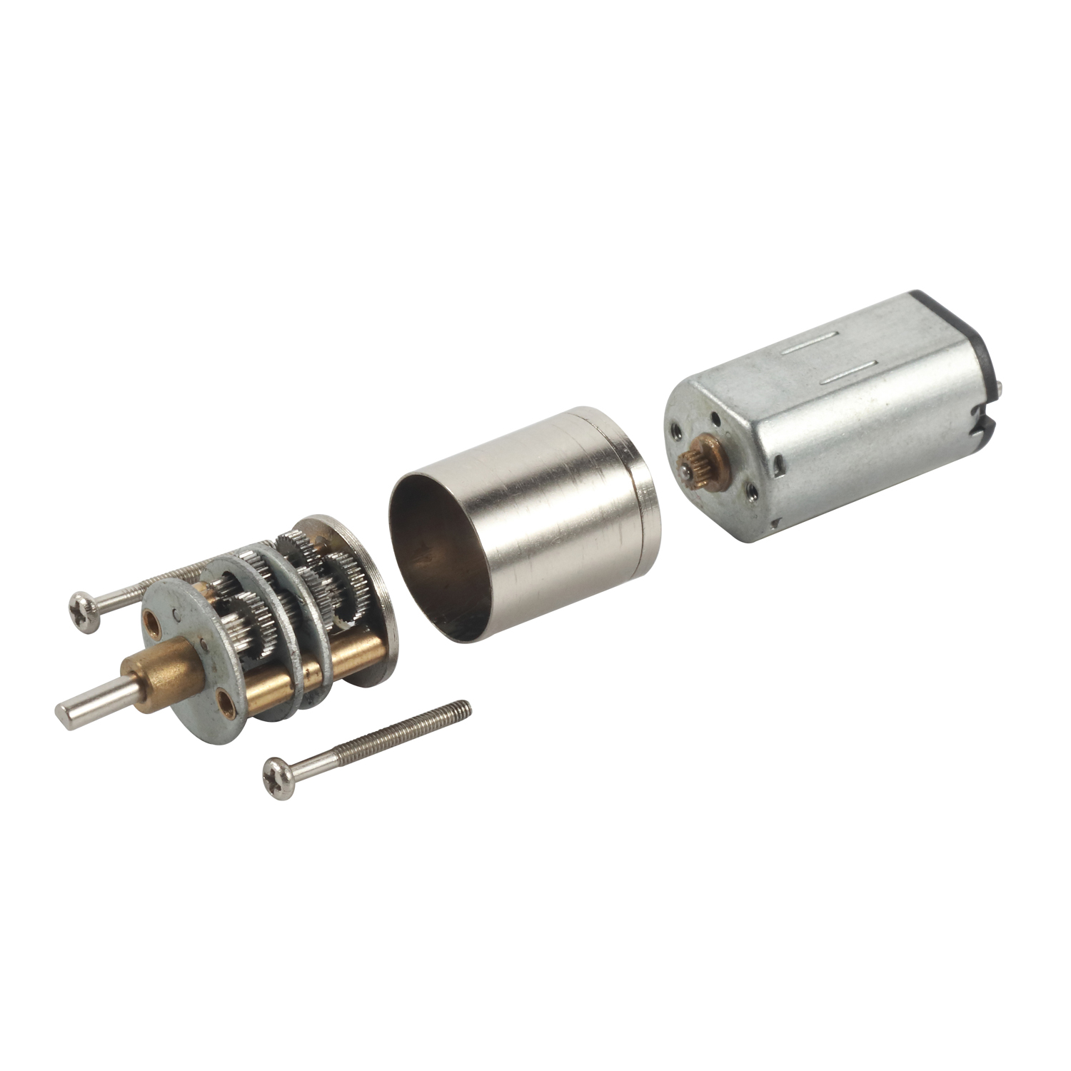 Motor de engrenagem DC de 16 mm