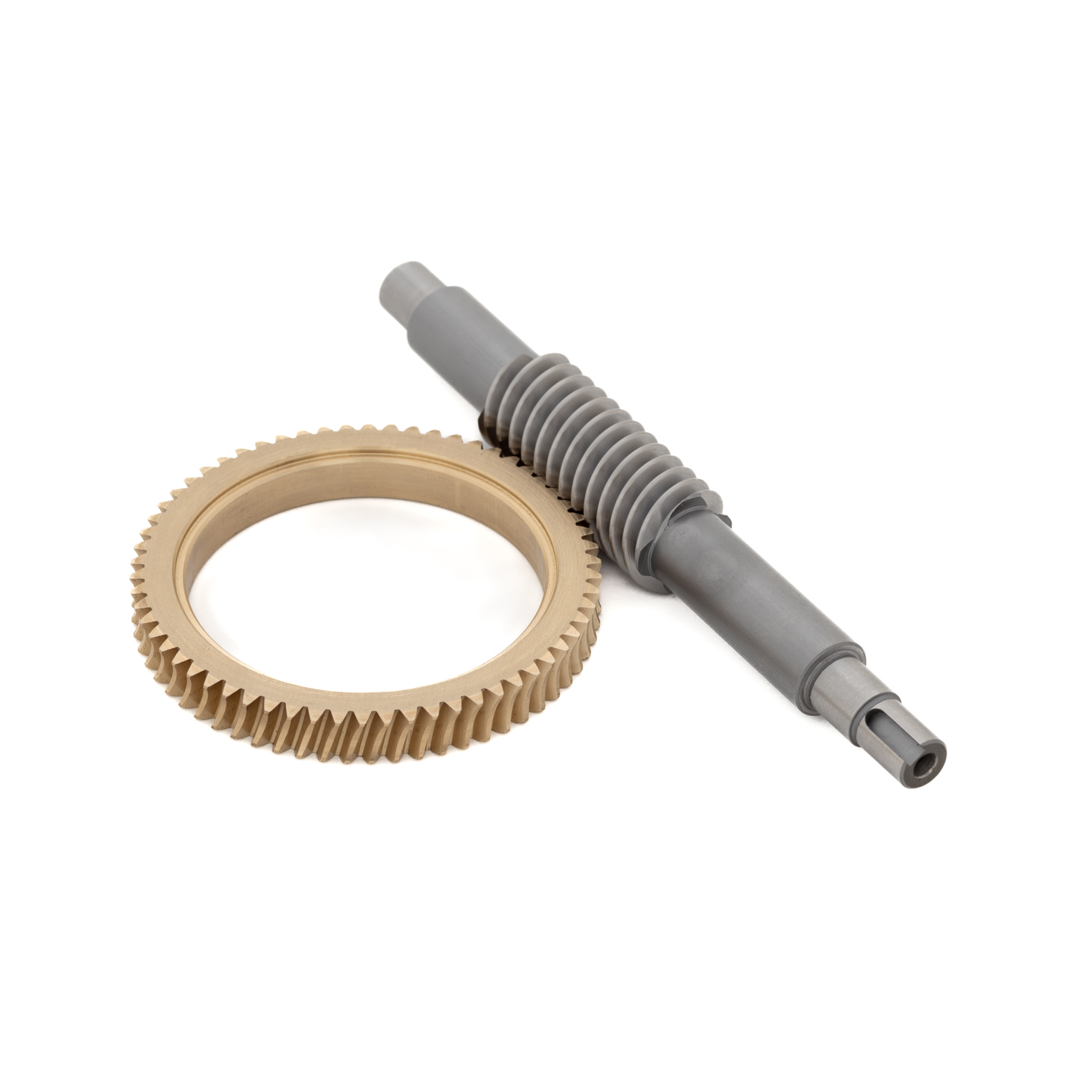 Engrenagem de minhoca personalizada e roda de minhoca