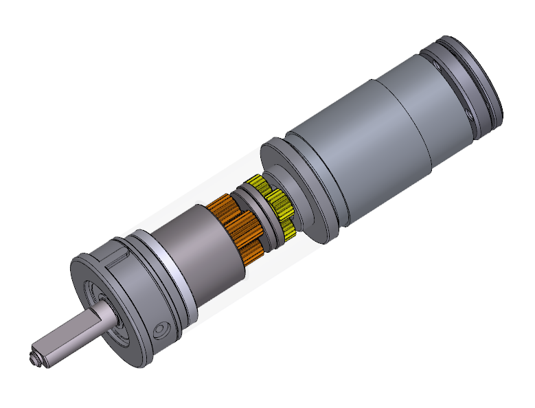 Caixa de velocidades Economy Planet de 2 estágios de alta relação