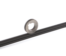 Personalize cremalheiras de engrenagens retas, cremalheiras de engrenagens cônicas, aço carbono e fresagem de aço e aço inoxidável