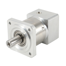 Redução de flange quadrada da caixa de engrenagens planetária de alta precisão e baixa folga para servo motor