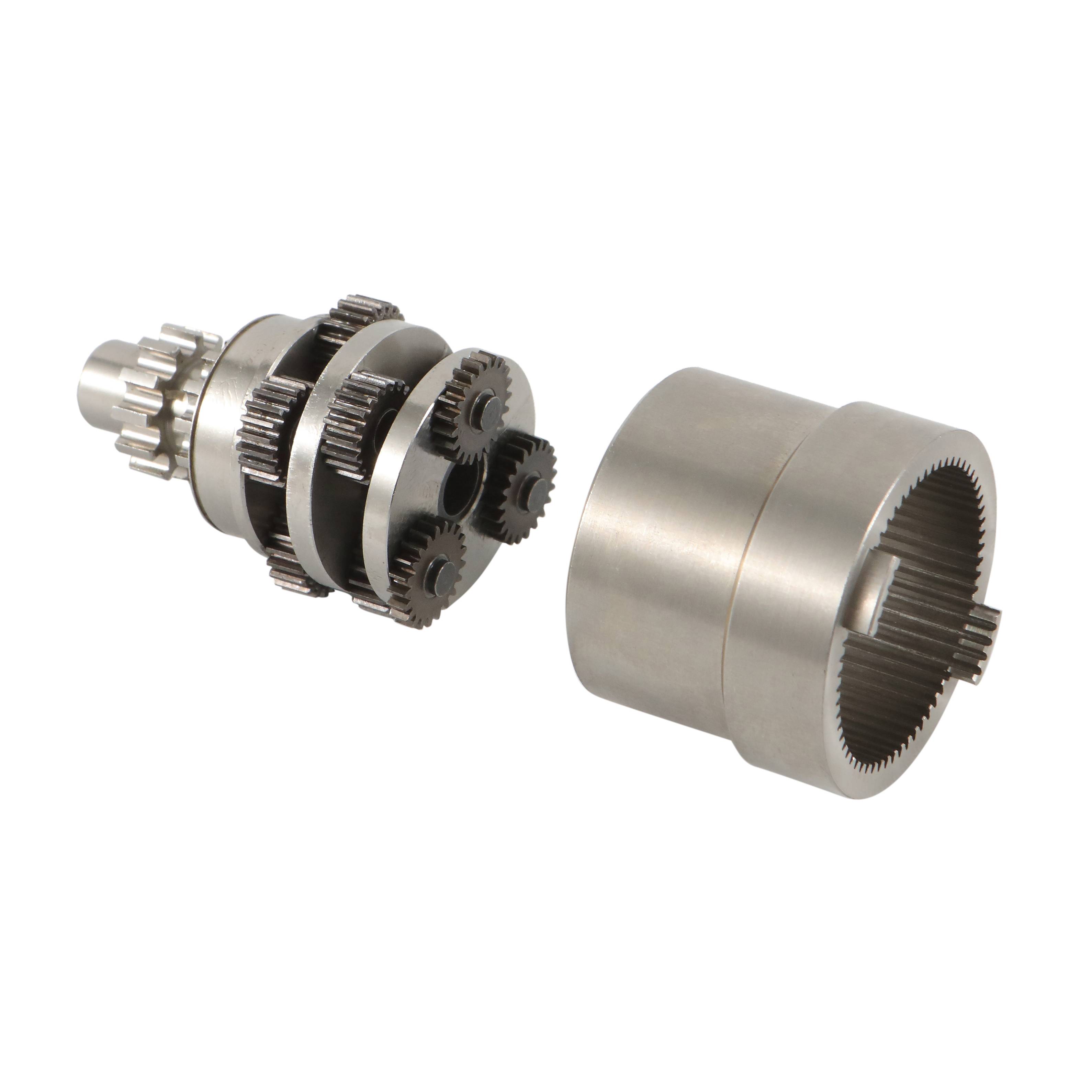 Caixa de engrenagens planetárias com duas relações de velocidade