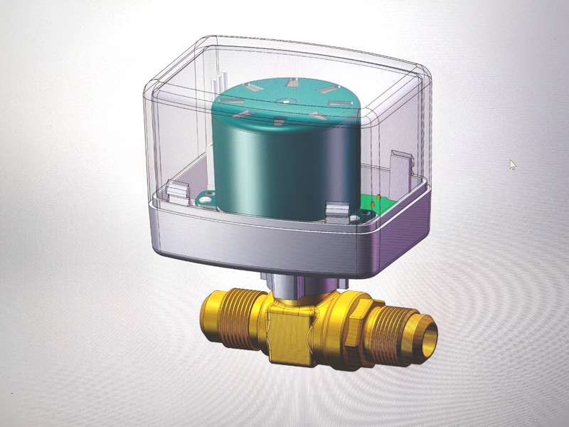 Atuador de v&aacute;lvula de &aacute;gua