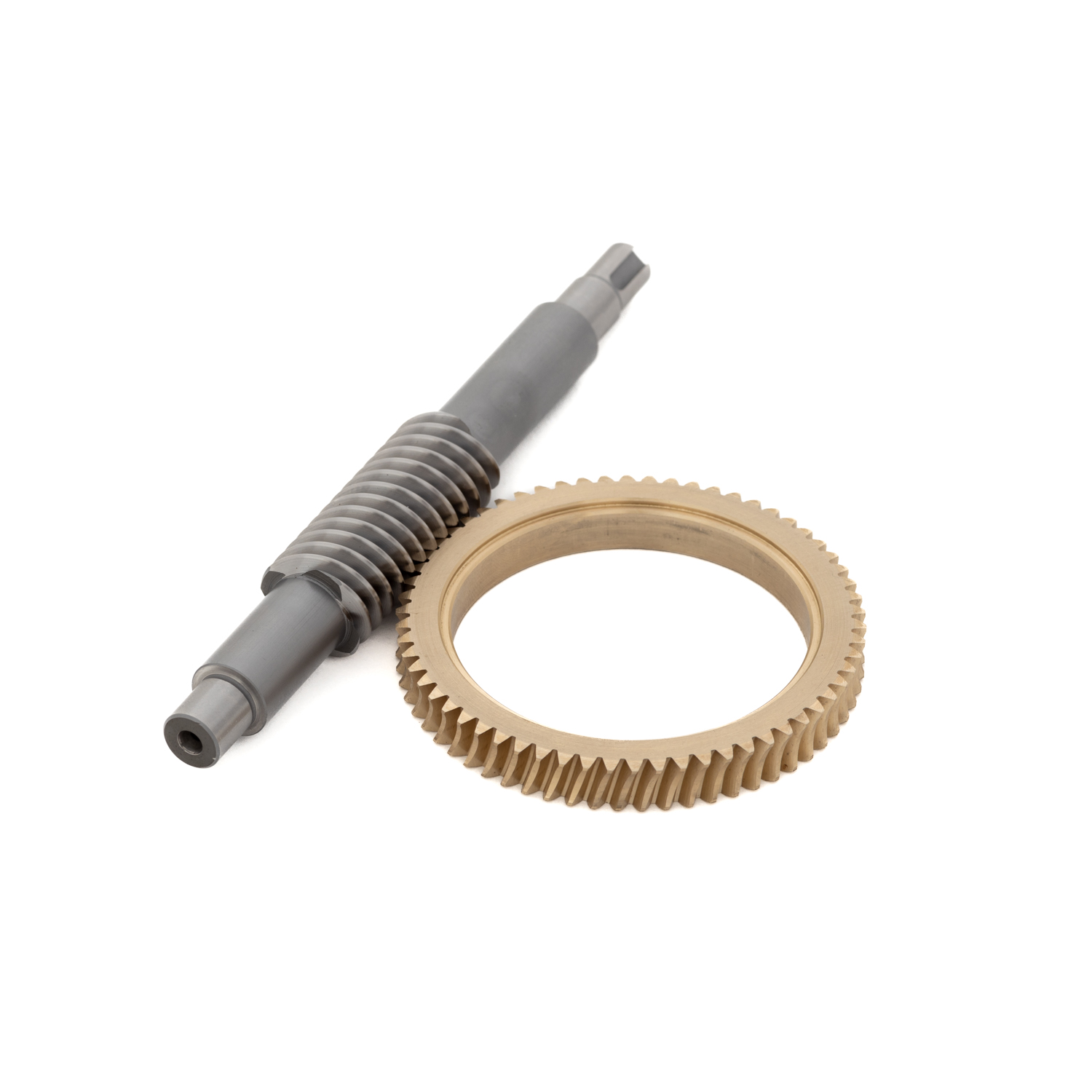 Engrenagem de minhoca personalizada e roda de minhoca